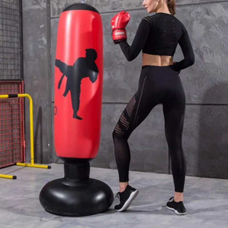 160cm Inflatable Boxing Bag for Kids and Adults-1
